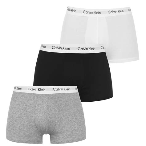 calvin klein herren trunks 3er pack